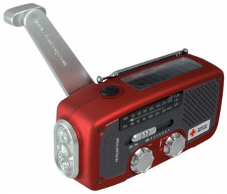 Eton Usa AM  FM Radio Light With Hand Crank ARCFR160WXR