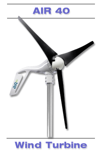 Air 40 DC Wind Generator. 12, 24 and 48 Volts